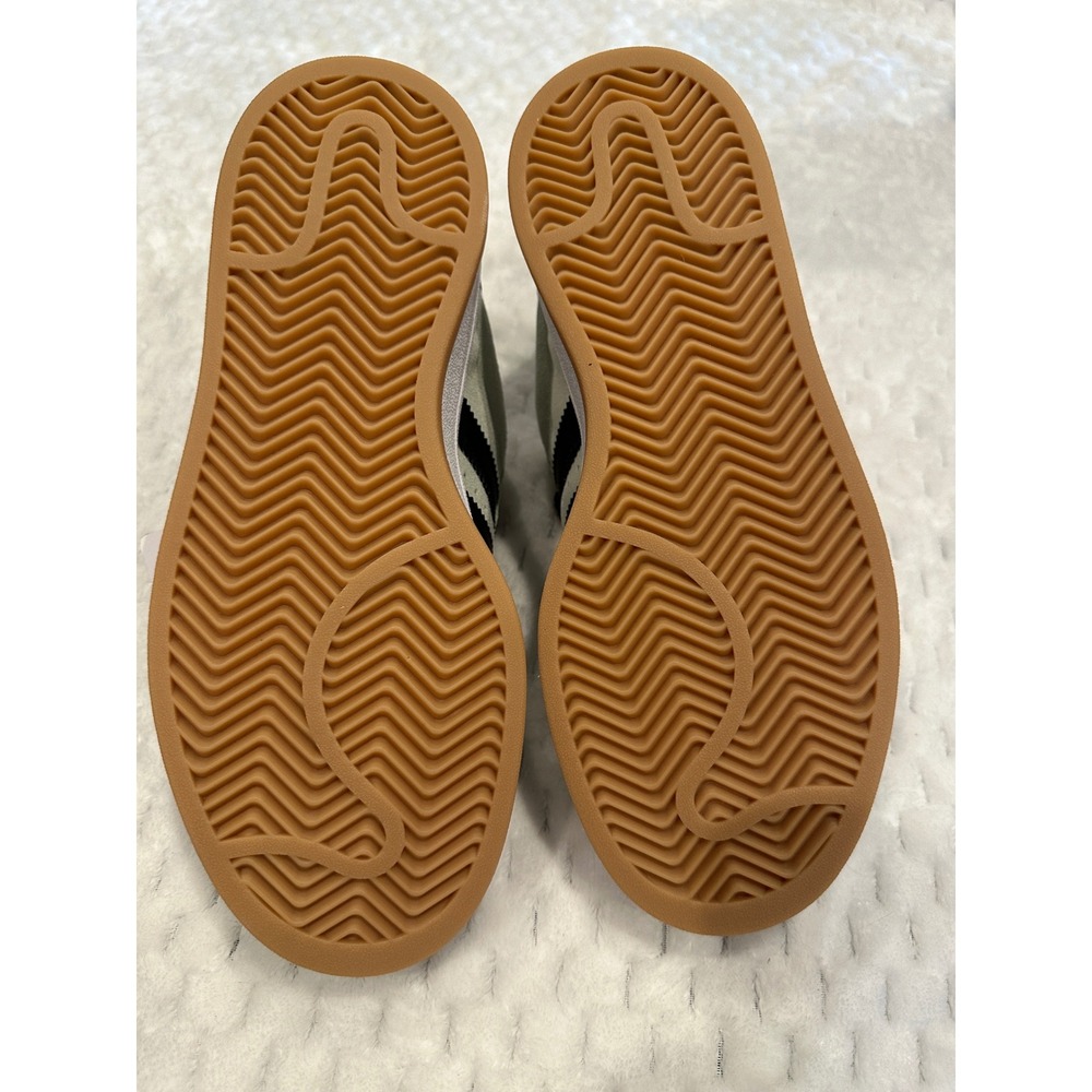 Adidas Campus 00s W Linen Green Black Gum Sole Sneakers JQ7413 Womens Size 7 - Picture 4 of 10